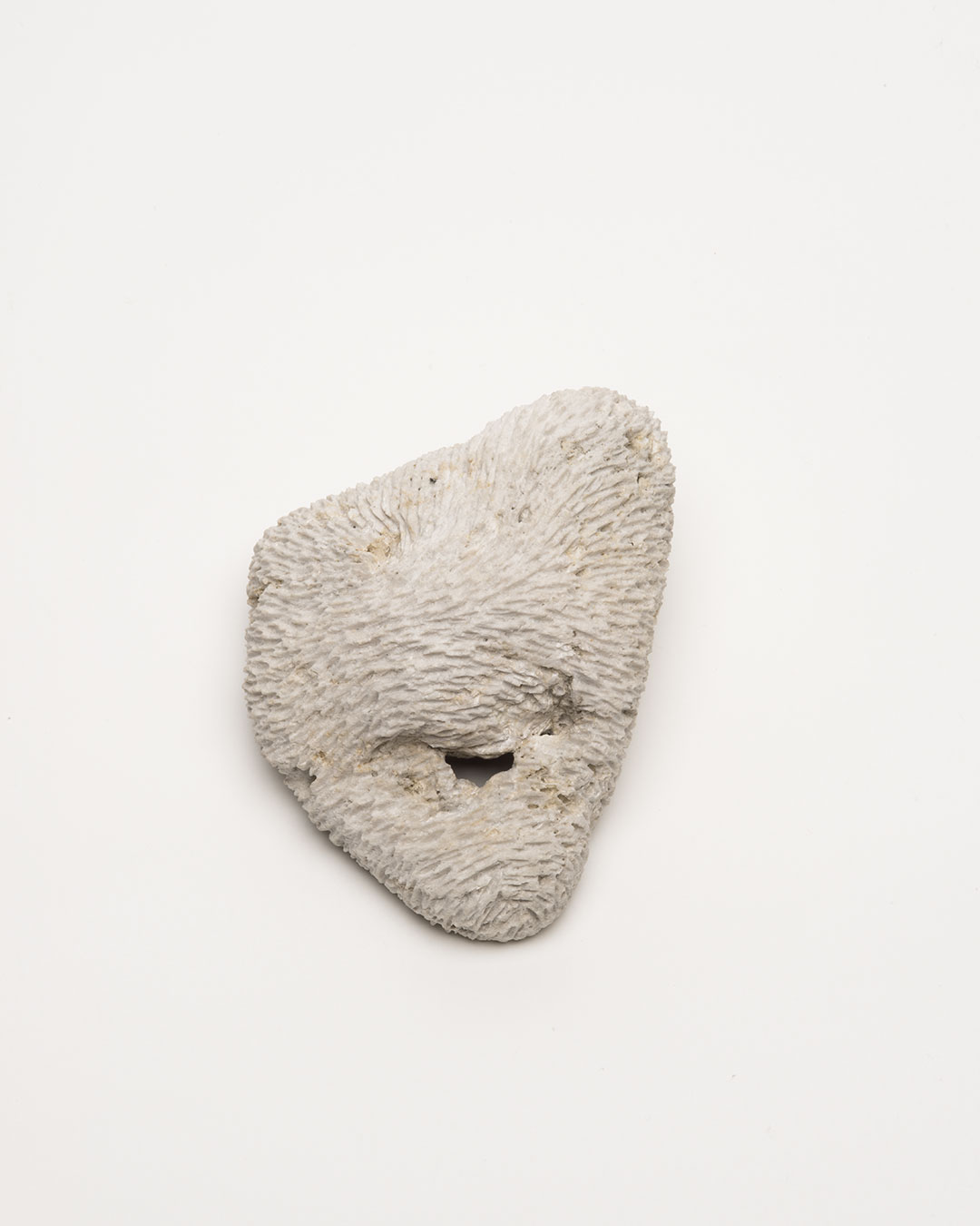 Vivi Touloumidi, What Will the Cosmos Say? 2013, brooch; pumice stone, steel, 110 x 80 x 70 mm, €280 (Image: front)