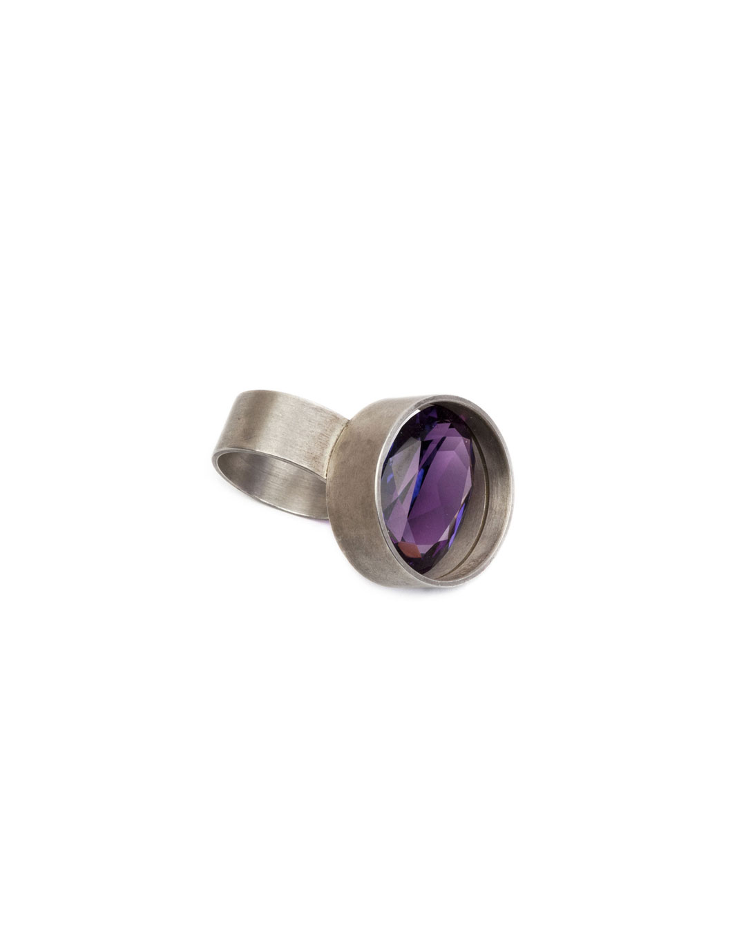 Herman Hermsen, untitled, 2000, ring; silver, synthetic stone, 29 x 25 x 33 mm, €295