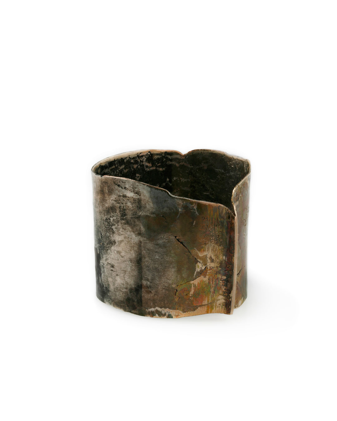 Rudolf Kocéa, V - Wald (Wood), 2011, bracelet; silver, copper, 67 x 78 x 84 mm, €1985