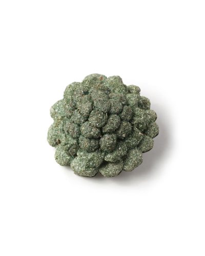 Lisa Walker, untitled, 1997, brooch; silver powder, fake grass, silver, €3650