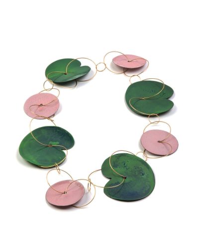 Andrea-Wippermann-Marzee-Collectie-GS_MHG3403 Andrea Wippermann, Pink Waterlilies, 2007, halssieraad