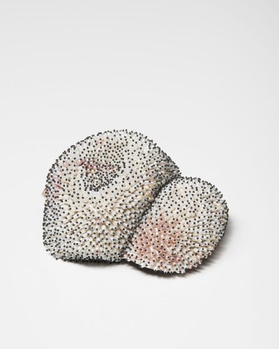 Sam Tho Duong, Look, 2015, brooch; silver, freshwater pearls, nylon, €5350